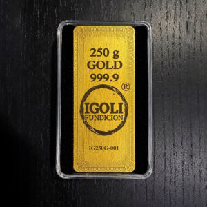 Lingote de oro de inversión 250 g – Oro puro 999,9